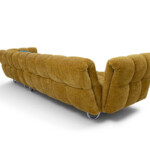 Sectional L Shaped Sofa Yellow Couch Furniture