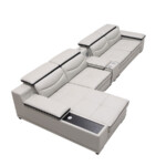 Bumper Sectional Genuine Leather Sofa New Living Room Furniture