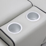 Bumper Sectional Genuine Leather Sofa New Living Room Furniture