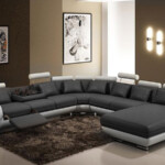 U Shaped Chaise Gunuine Sofa Colorful Recliner Furniture